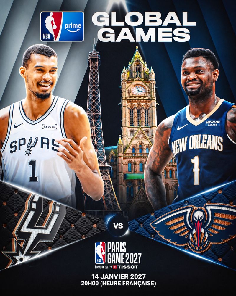 Affiche de NBA Paris 2027